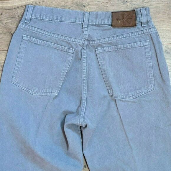 Vintage Calvin Klein Denim High Rise Mom Jeans 31 - Picture 2 of 9